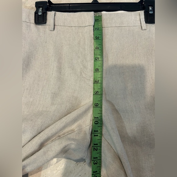 Ann Taylor Cream Blazer Suit with Pinstripe Lining - Picture 11 of 13